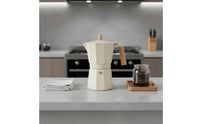 Stovetop Coffee Pot Pot Safety Pressure Control Italian Coffee Pot Stovetop Espresso Brewer Richer Crema Aluminum Cafetera