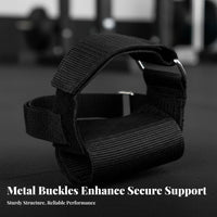 Dumbbell Ankle Strap Adjustable Ankle Dumbbell Attachment Strong Hook-and-Loop Fastener Leg Extension Weight Strap for Home Gym, Workout