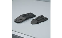2 Pieces Underbody Guard Wear-Resistant-Resistant RC Chassis Guard Lightweight RC Gearbox Protector for Hobbyists