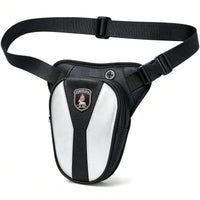 Motorcycle Thigh Pack Sleek Motorcycle Thigh Pack Comfortable withAdjustable Straps for Commuters