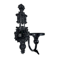 Vintage Wall Sconce Candle Holder Ornate Wall-Mounted Candle Holder Decorative Decor Gothic for Hallway