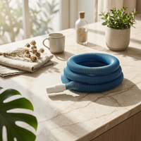 Pool Vacuum Hose Reliable Vacuum Hose with Fittings Sturdy