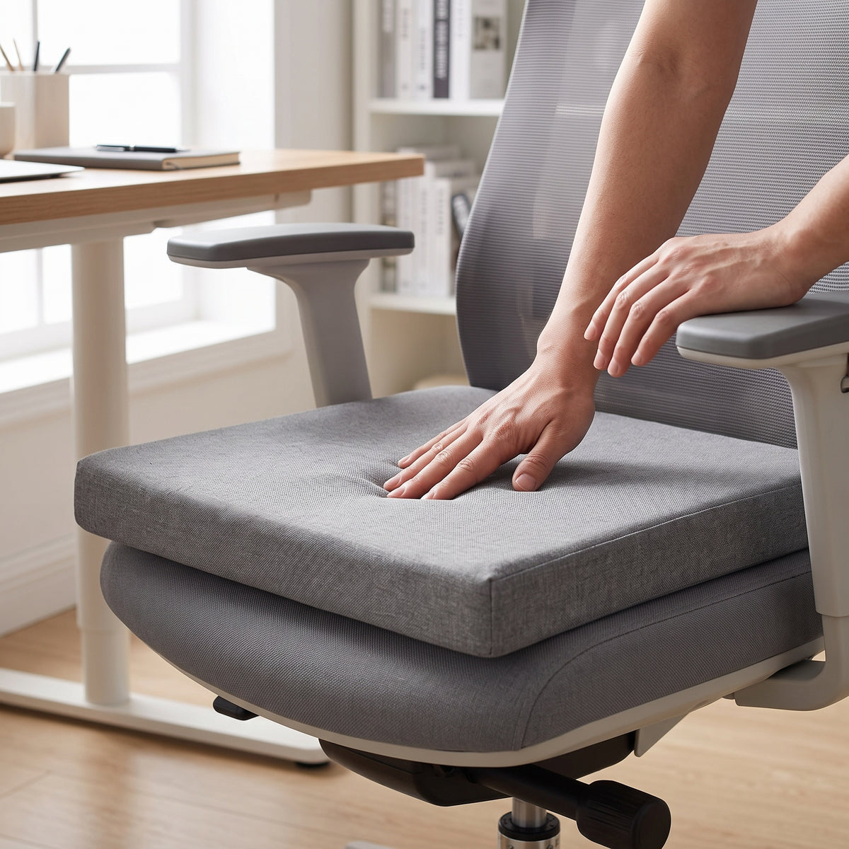 Natural Latex Seat Cushion for Office, Classroom, Dorm, or Home Chairs
