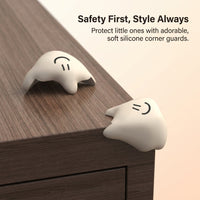 Silicone Corner for Sharp Edges (4cm Ball Shape), Proofing Corner Protectors for Furniture Tables, Child Guards & Edge Protectors for