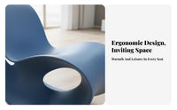 Nordic Design Sled Base Rocking Chair designer-inspired Single Armchair Minimalist Aesthetic Indoor Furniture Padded Armrests for Adults, Homeowners, Book Lovers, Living Room, Lounge, Bedroom, perusing corner