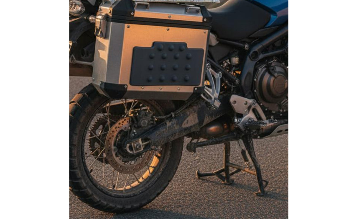 Soft and Comfortable Motorcycle Top Box Backrest Easy Installation Self Top Case Cushion Waterproof for Long-Distance Riding