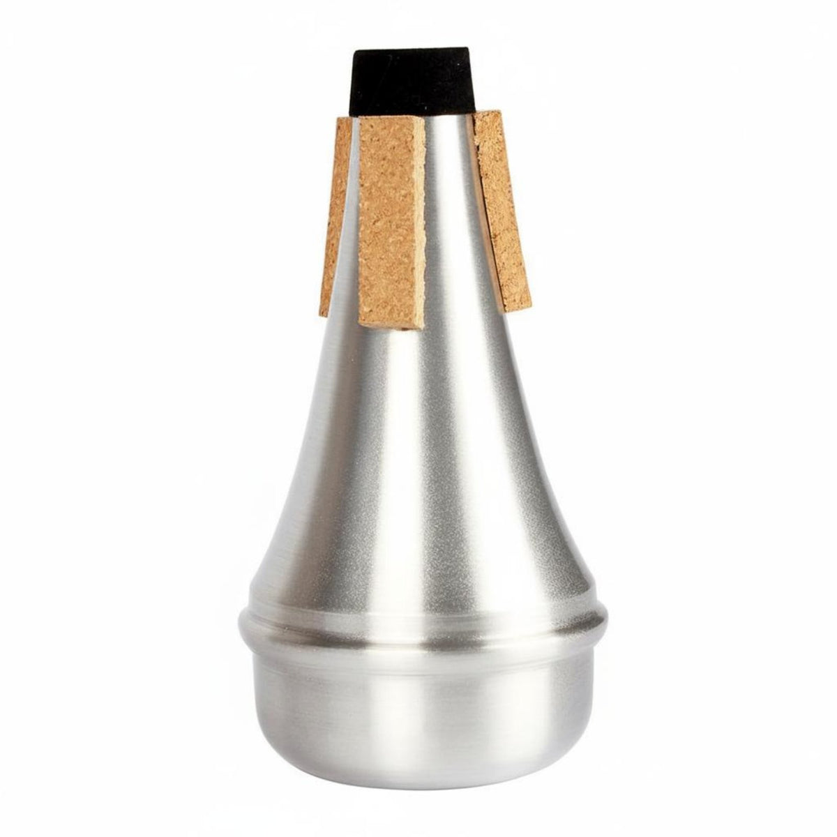 Trumpet Practice Mute Aluminum Alloy Silent Trumpet Sound Dampener Reduction Music Accessory for Beginners, Students, Apartment