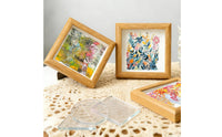 3 Pieces Easy to Clean Gel Press Set DIY Craft Gelatine Printing Board Kit for Classroom