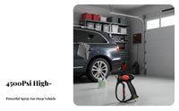 Safety Trigger Lock High Pressure Spray Heavy Duty Car Wash Water Long-Lasting Materials for DIY Enthusiasts, Siding Washing