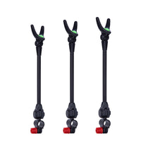Button-Adjustable Fishing Rod Holder Rear Mount Carbon Pole Stand Antenna Full Metal Anti-Drop Fishing Accessory