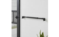 RV Door Handle Matte Black RV Grab Handle Entry Door Assist Bar Sturdy Recreational Vehicle Grab Bar Impact-Resistant