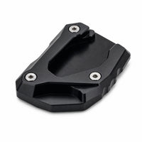 Motorcycle Side Stand Enlarger U-Shaped Opening Side Stand Extension Plate Kickstand Enlarger Plate Socket-Head Screws