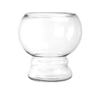Spherical Glass Fish Tank for Office and Home Decor, Creative Hydroponic Round Small Turtle Tank