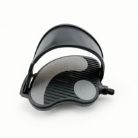 Bike Pedal with Toe Cage Weather-Resistant Exercise Bike Pedal with Strap Reinforced Pedals for Mountain Bikes