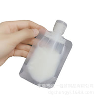 10-Pack 100ml Squeeze Pouches for Gouache Paint Refills, Portable DIY Art Pigment Dispensing Bags
