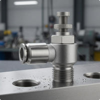 10 Pieces Pneumatic-Control Unit O-Seal Seal Push-to-Connect Air   Control Valve Exhaust-Style Pneumatic Controller