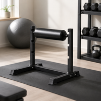 Steel Single Leg Squat Stand Adjustable Bulgarian Split Squat Machine Home Gym