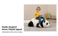 Lying Panda Floor Chair Creative Design Household Furniture Multi-Functional for Families, young children, Nursery