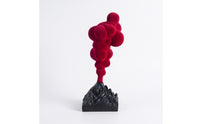 Mountain Sculpture Modern Mountain Decor Compact Volcanic Eruption Ornament for Art Collectors, Living Room