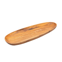 Sandalwood Tray Irregular Wood Serving Tray Wood Serving Platter Multifunctional Rustic-Style for Hosts, Tea Service