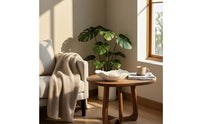 Wavy Fruit Bowl Irregular Carved Decorative Bowl Contemporary Tray for Dining Table