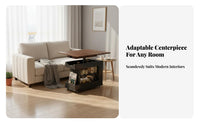 Space Saving Adjustable C-Shaped Table Mobile Design Household Furniture Foldable Top Multi-Purpose for Small Apartment Dwellers, Students, Remote Workers, Living Room, Balcony, Bedroom, Home Office