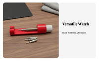 Watch Link Remover Sturdy Metal Watch Pin Remover Strap Adjustment Tool Kit Wide Compatibility Sturdy Construction
