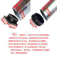 Plastic Round Tube Plugs End Caps for Furniture and Pipe Fittings