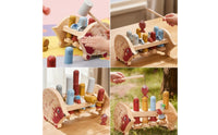 Hand-Eye Coordination Hedgehog Activity Toy Hands-on Wooden Hammering Toy Preschool Sensory for Preschoolers, Kids, Daycare