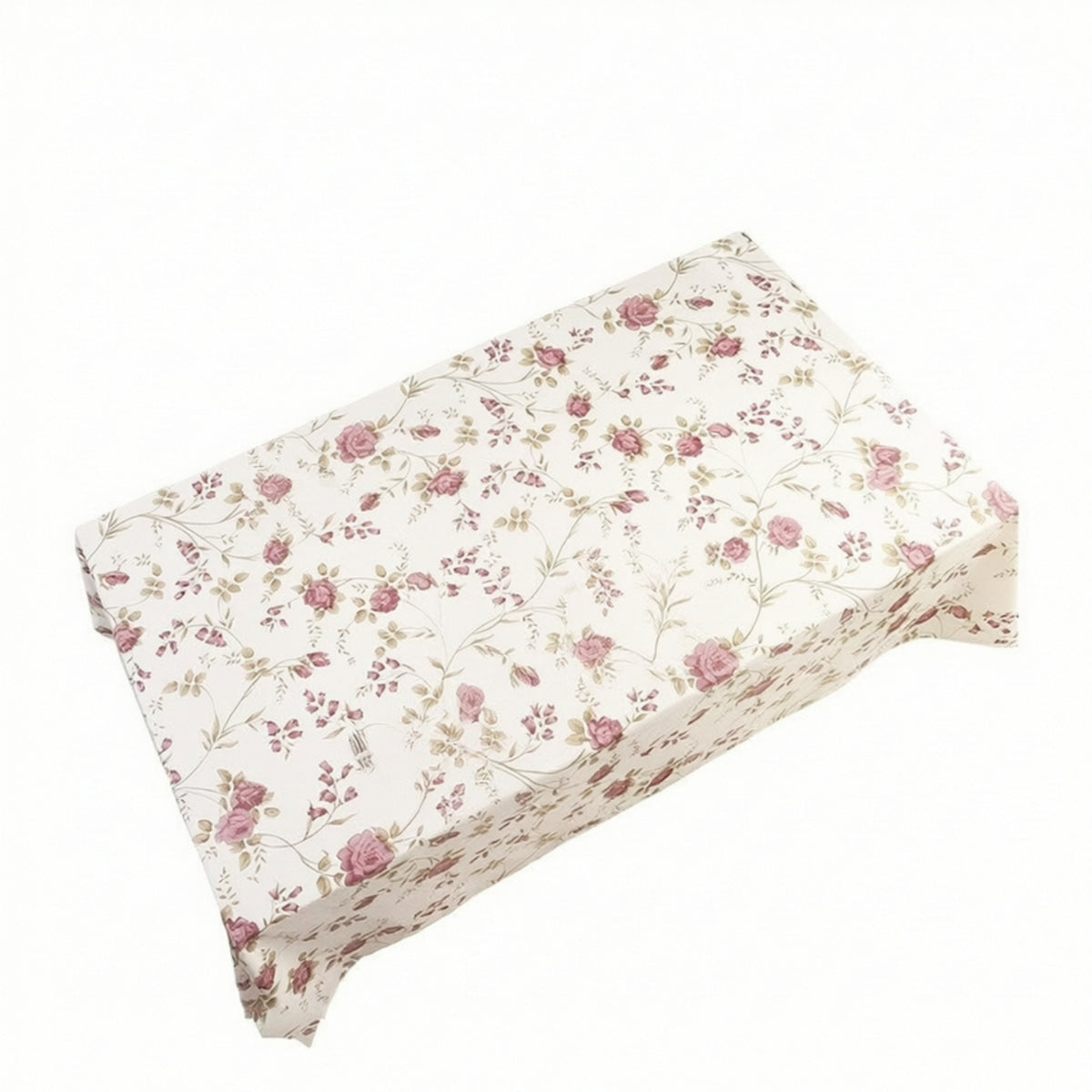 PVC Tablecloth with Flannel Backing Oilproof for Kitchen