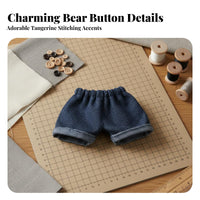14cm Doll Clothes Easy to Wear BJD Doll Jeans Soft Material BJD Shorts for Kids