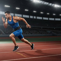 Sprint Resistance Belt Push-Pull Exercises Speed Training Belt High Strength Sports Gear for Sprinters, Track