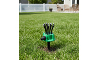 360 Degree Garden Sprinkler Adjustable Nozzles 360-Degree Garden Sprinkler Lawn Irrigator Even Watering Irrigation Equipment