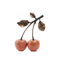 Tabletop Ornament with Branch-and-Leaf Top Polished Decor for Entryway Console, Coffee Table