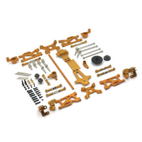17 Pieces RC Car Frame Reinforced Vehicle for Bench Builds