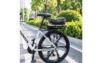 Reinforced Rear Bike Rack with Side Rails Sturdy Bike Luggage Rack Long-Lasting Easy to Install for Commuters