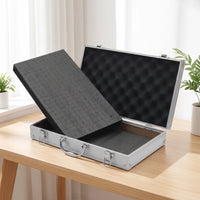 Aluminum Case with Foam Portable with Foam Compact Aluminum for Hobbyists