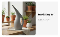 Long Spout Watering Can Large Capacity Watering Jug Ergonomic Handle Plant Waterer for Gardeners, Homeowners, Garden, Balcony, Patio