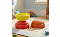 3 Pieces Balance Stepping Stones Expanded Polypropylene Material Stepping Stones Set Obstacle Course Toy Textured Surface