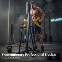 Vertical Climbing Machine Adjustable Resistance Vertical Climber Digital Display Console Climbing Exercise Machine for Gym Goers, Beginners, Indoor