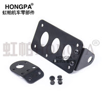 Motorcycle Side Mount Tail Light License Plate Bracket with Turn Signals