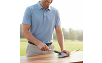 Golf Club Cleaning Brush Hex Shank Golf Groove Brush Rust Removal Sports Accessory for Golfers