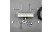 High Brightness LED Work Light Wide Voltage 12V-60V Auxiliary Driving Lamp Sturdy Aluminum Housing for Farmers, Construction Sites, Farming