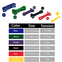Unisex Resistance Loop Bands for Fitness, Yoga, and Strength Training