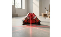 Triangular Right Angle Laser Level Built-in 90 Degree Laser Level Compact Tool Bright for Tilers, Carpenters, Masons, Tile Setting, Woodworking, Masonry