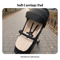 Warm Universal Stroller Seat Cushion Soft Baby Stroller Seat Pad for Toddlers, Infants, Outdoor, Travel