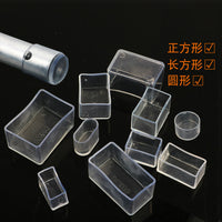 Clear Silicone Chair Leg Caps Floor Protectors for Furniture Legs