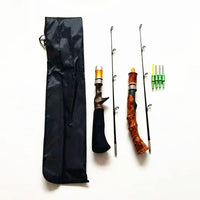 Carbon Fiber Raft Fishing Rod with Soft Tail Tip for Ice Fishing and Bridge Fishing