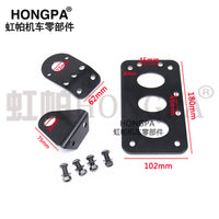 Motorcycle Side Mount Tail Light License Plate Bracket with Turn Signals