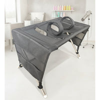Collapsible Pet Grooming Table with Mesh Top Lightweight Furniture for Dog Groomers
